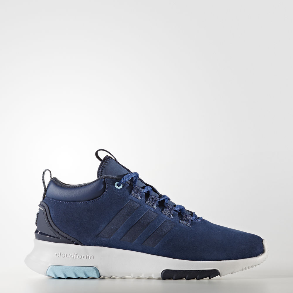 Adidas Cloudfoam Racer Χειμώνας Mid - αθλητικα παπουτσια γυναικεια - Μπλε/Μπλε,Μέγεθος: EU 36 – 54 2